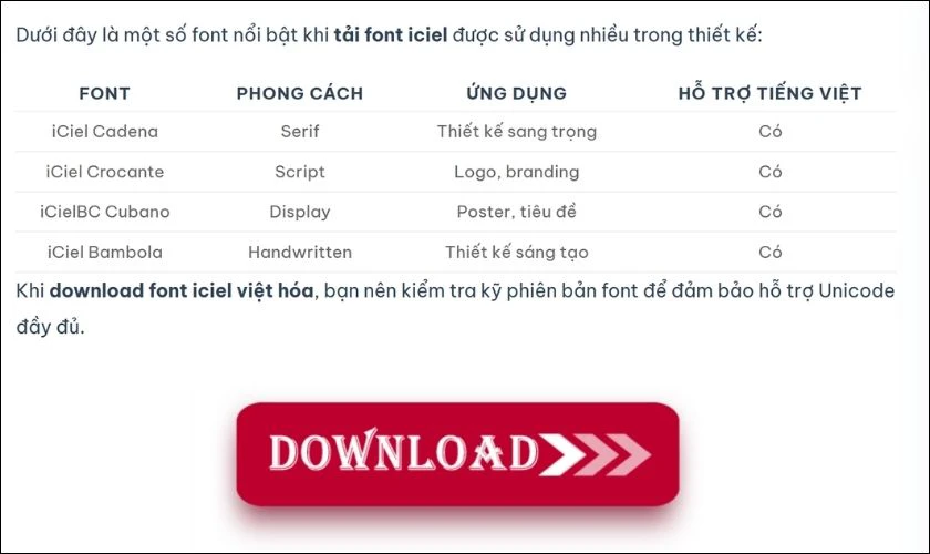 Inviva là website tổng hợp nhiều bộ font chữ 30/4