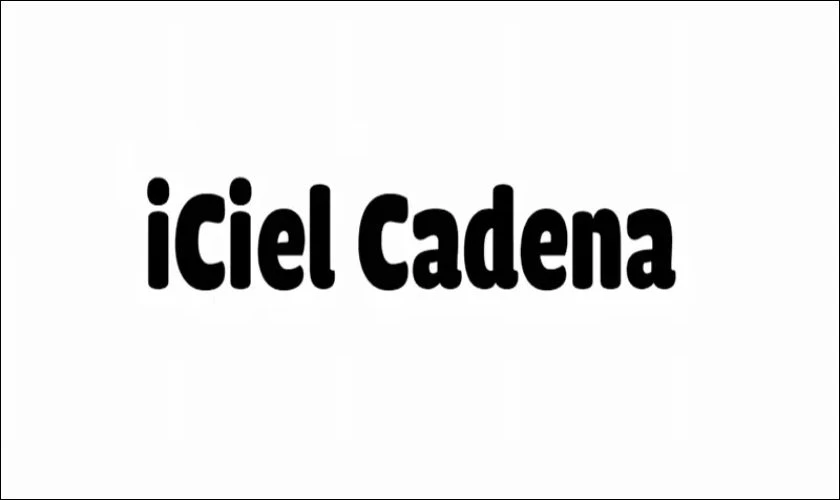 Font iCiel Cadena