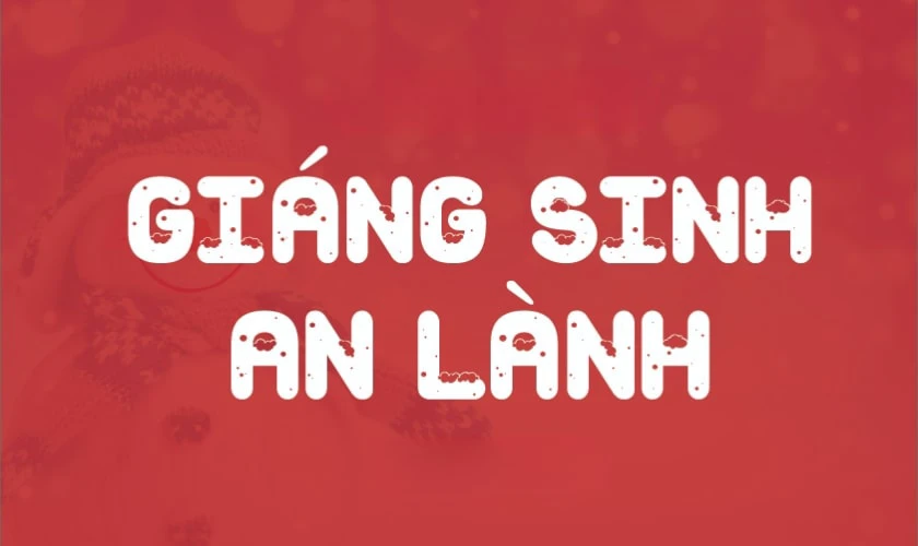 Font MTD Snow For Santa