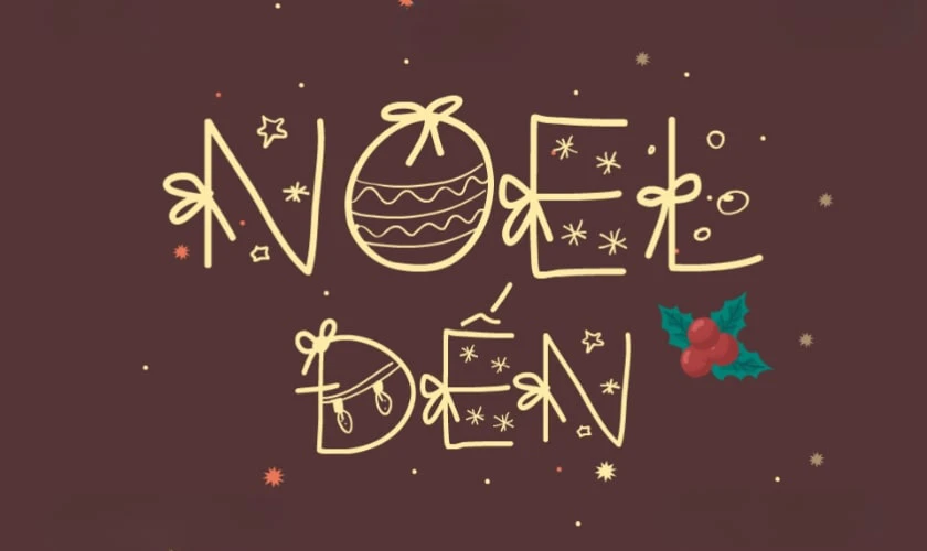 Font 1FTV VIP PWChristmas