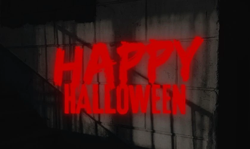 Mẫu font chữ Halloween số 2