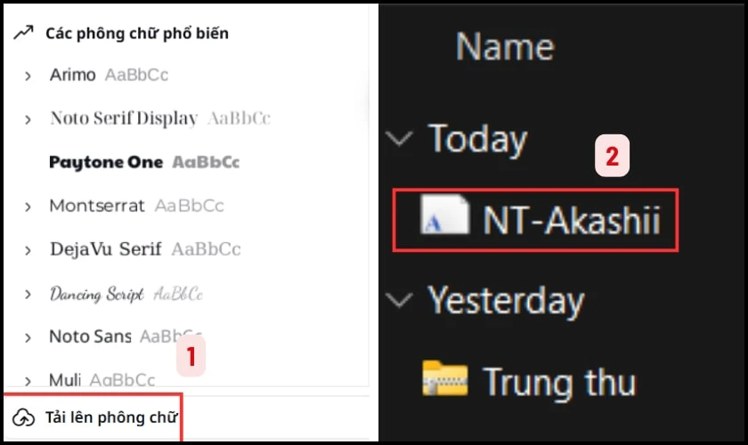 Cách tải và sử dụng Font chữ Trung thu Việt hóa 2025