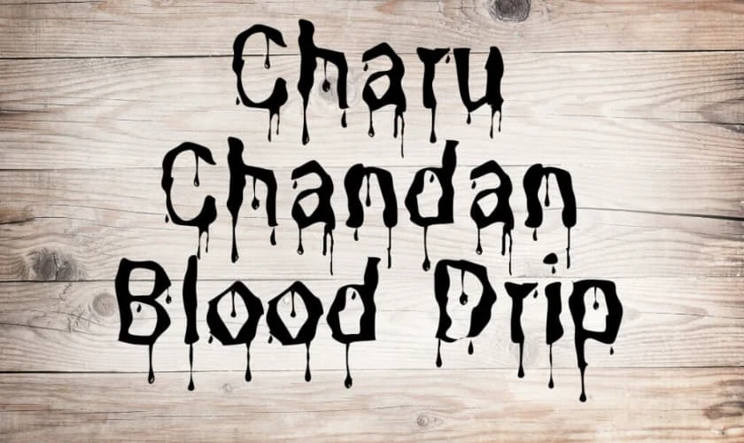 Font Halloween rùng rợn