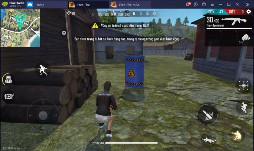 Free Fire Max ấn tượng với hiệu ứng âm thanh mạnh mẽ như nạp đạn, bắn súng