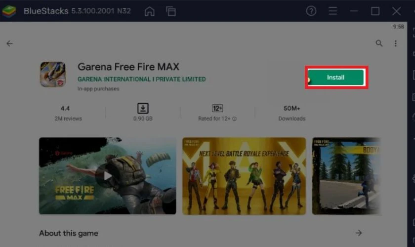 Cách tải Free Fire Max trên máy tính