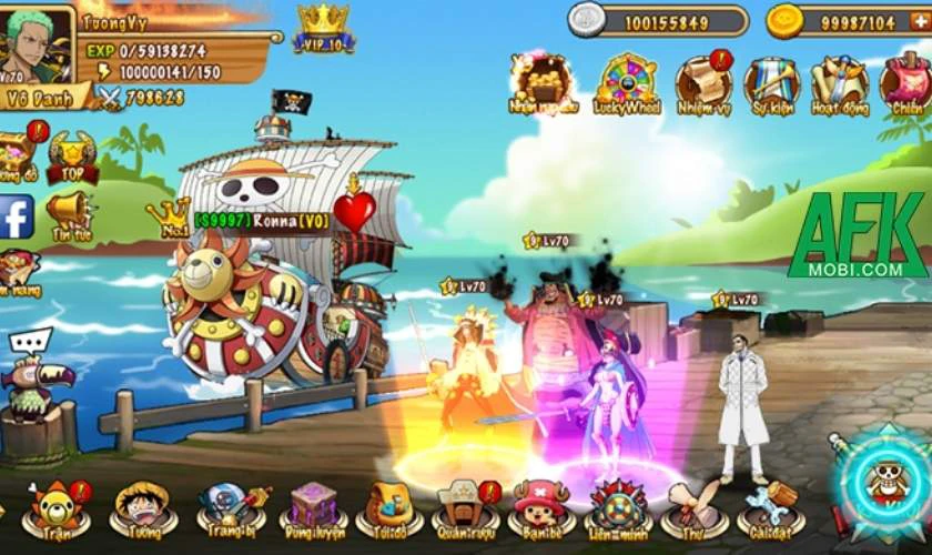 Hải Tặc Loạn Chiến là game thẻ tướng chiến thuật