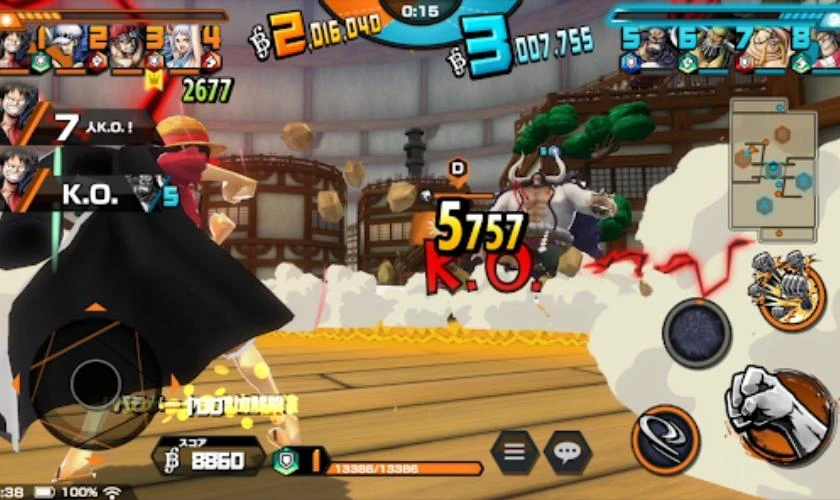 One Piece Bounty Rush là tựa game MOBA