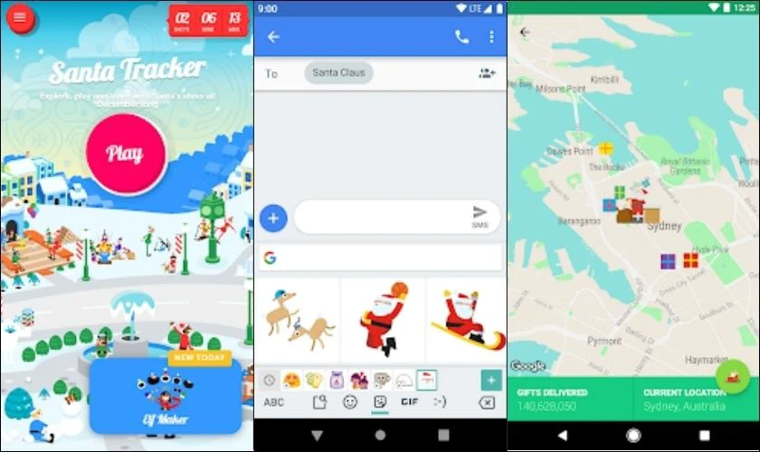 Game Theo chân ông già Noel trên Google là gì?