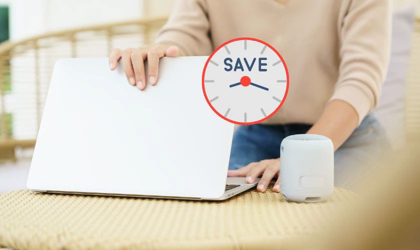 Gập màn hình laptop mà không tắt máy có lợi ích gì?