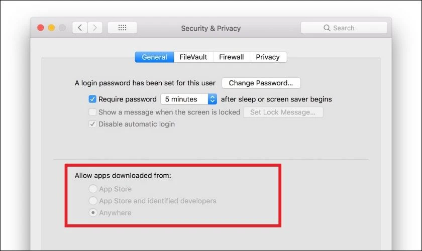 Hướng dẫn cách tắt Gatekeeper trên macOS