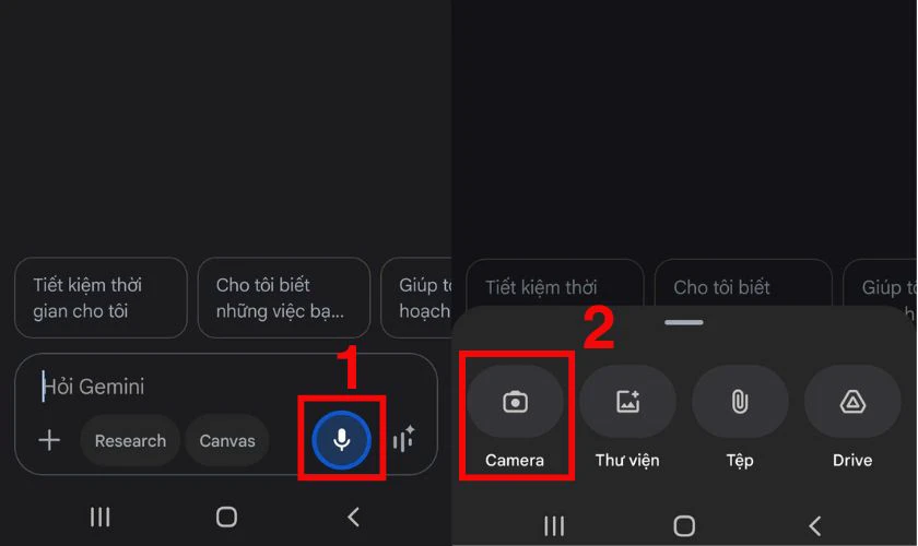 Sử dụng các tính năng tương tác