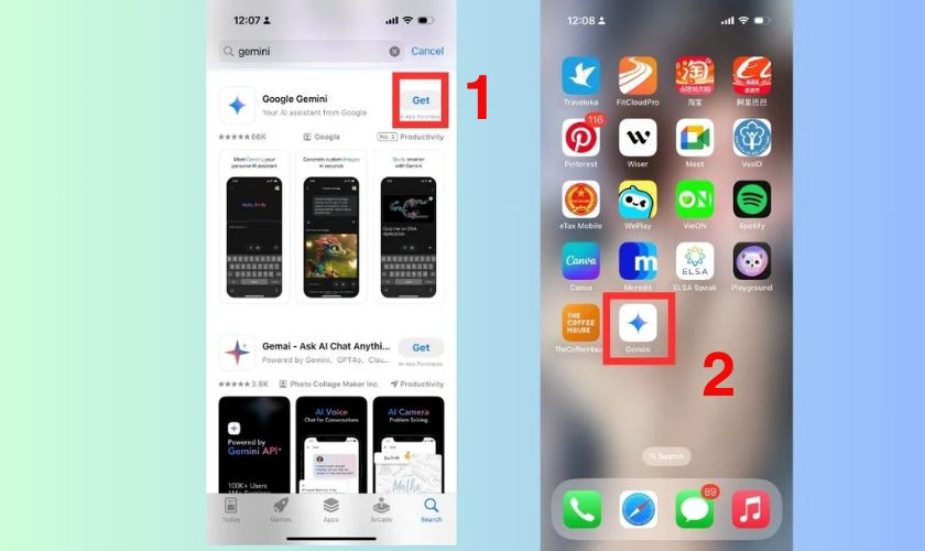 Cách sử dụng Gemini Live trên điện thoại iPhone