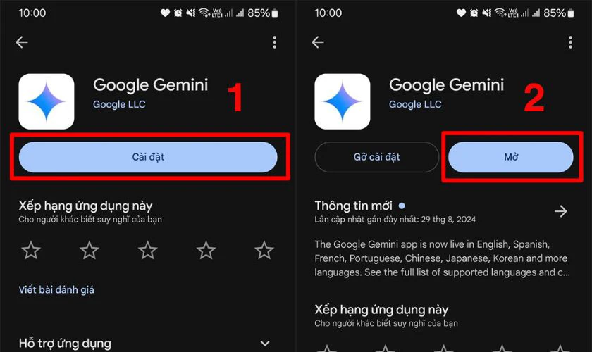 Cách sử dụng Gemini Live trên điện thoại Android