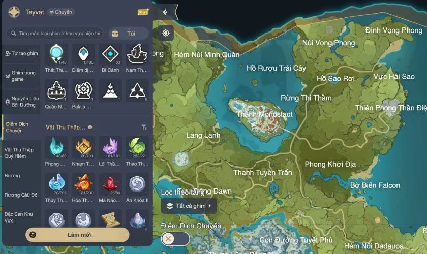 Genshin Impact Map là gì