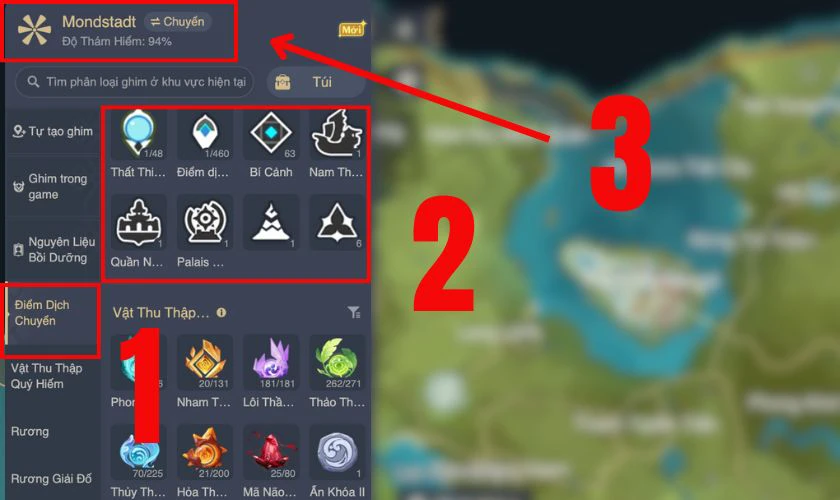 Tính năng của Genshin Impact Map là gì