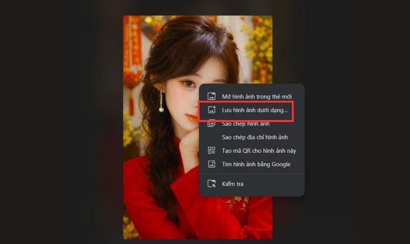 Lưu kết quả ảnh ghép về máy