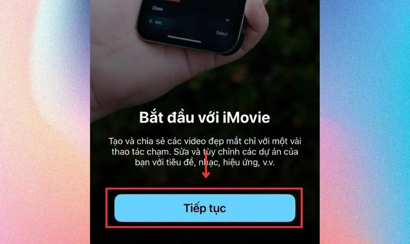 Cách ghép nhạc vào video trên iPhone bằng ứng dụng iMovie