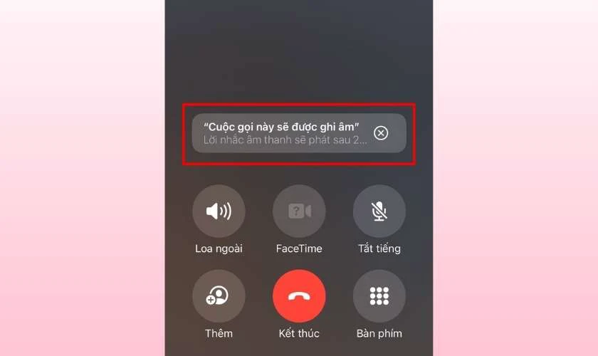 Điều kiện của người được ghi âm cuộc gọi iOS 18