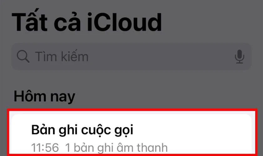 Tự động đồng bộ hóa trên qua iCloud