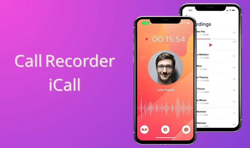 Call Recorder iCall là ứng dụng ghi âm cuộc gọi được nhiều iFans yêu thích
