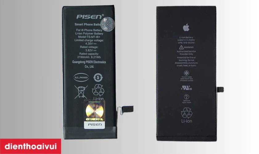 Các loại pin có thể thay thế cho iPhone 7
