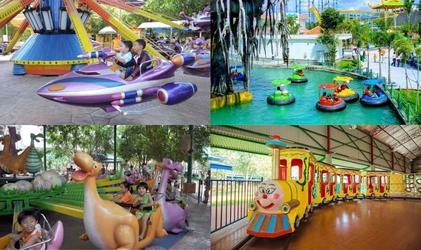 Giá vé Đại Nam 2/9/2025: Vé trò chơi phổ thông
