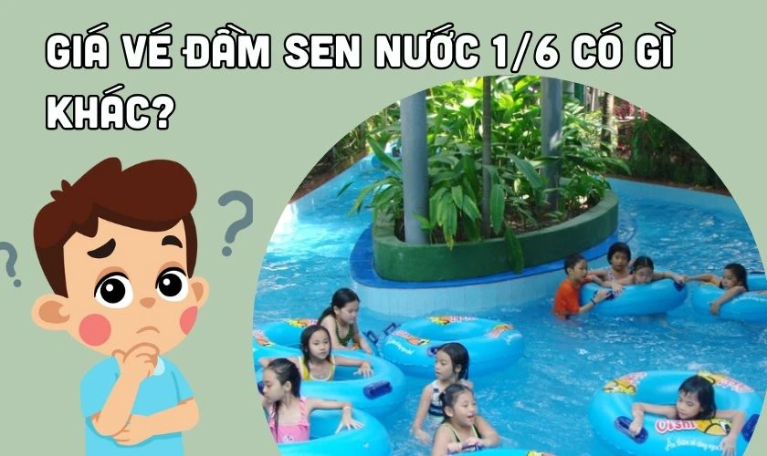 Giá vé Đầm Sen nước 1/6/2025 có gì khác so với ngày thường?