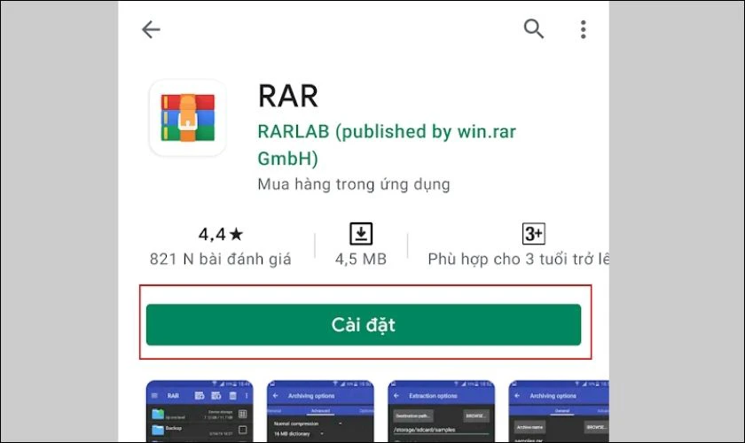 Cách giải nén file ZIP trên điện thoại Android