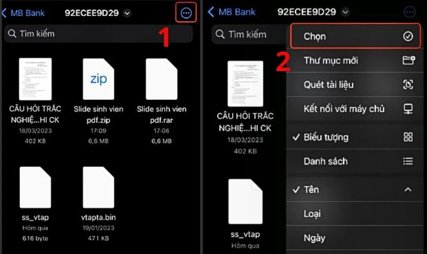 Cách giải nén file ZIP trên điện thoại iOS