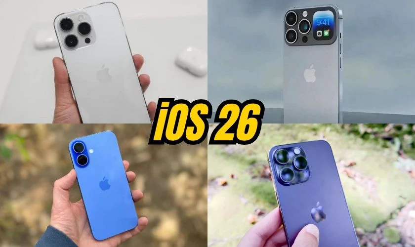 Các dòng iPhone hỗ trợ giao diện camera iOS 26