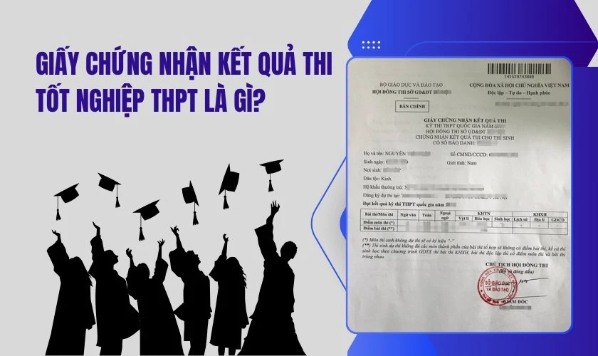Giấy chứng nhận kết quả thi tốt nghiệp THPT