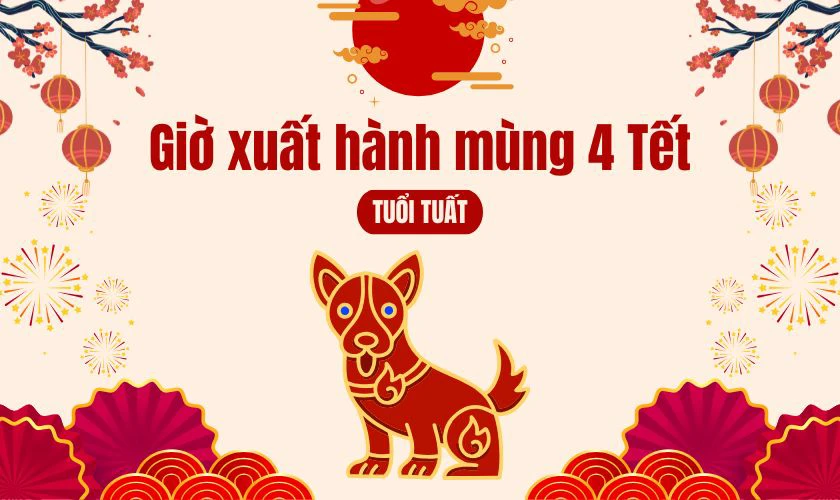 Giờ đẹp xuất hành theo tuổi