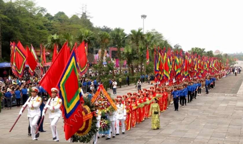 Lễ dâng hương Giỗ Tổ Hùng Vương