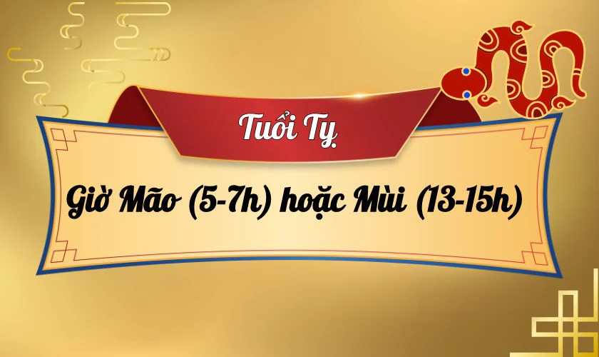 Giờ xuất hành mùng 2 Tết 2026 tuổi Tỵ