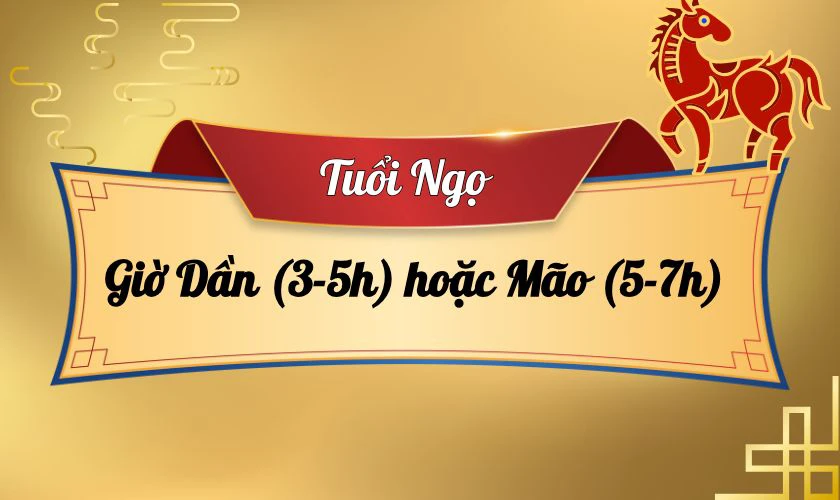 Giờ xuất hành mùng 2 Tết 2026 tuổi Ngọ