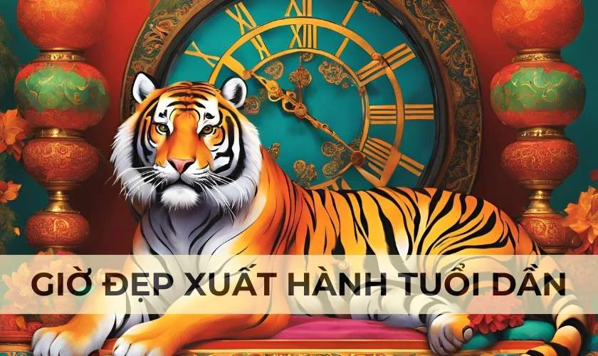 Giờ đẹp xuất hành ngày mùng 6 Tết 2025 tuổi Dần