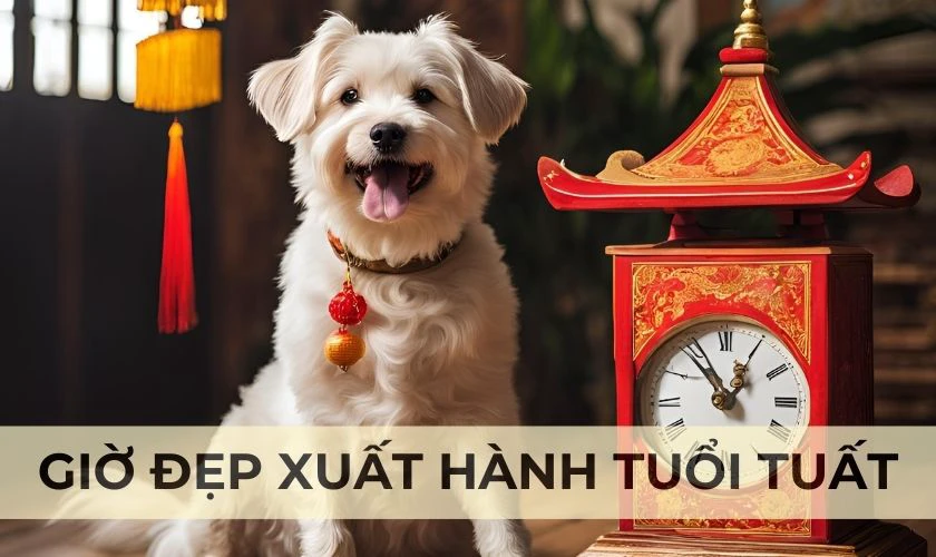 Giờ đẹp xuất hành ngày mùng 6 Tết 2025 tuổi Tuất