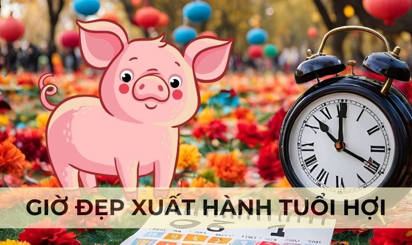 Giờ đẹp xuất hành ngày mùng 6 Tết 2025 tuổi Hợi
