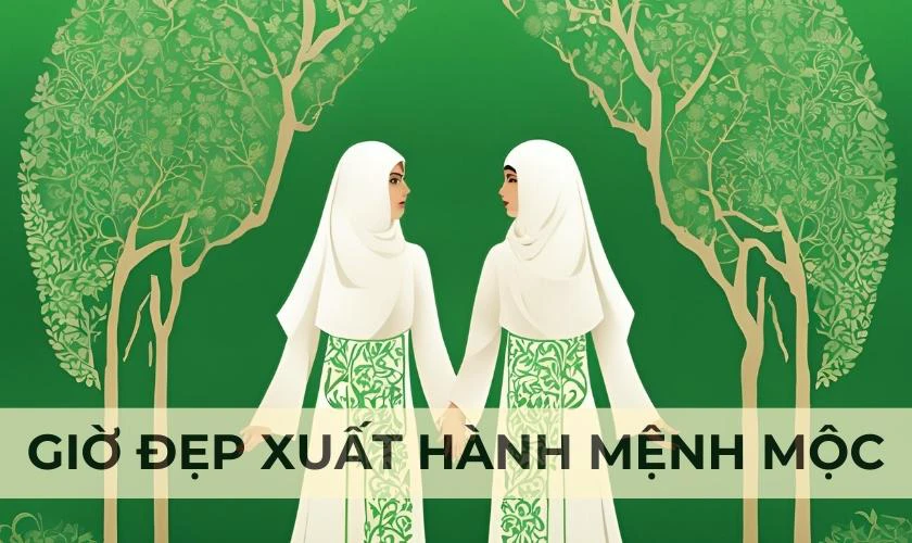 Giờ đẹp xuất hành mệnh Mộc