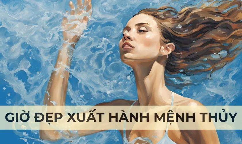 Giờ đẹp xuất hành mệnh Thuỷ