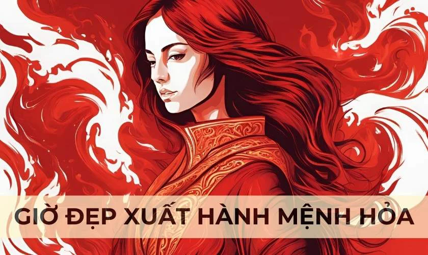 Giờ đẹp xuất hành mệnh Hoả