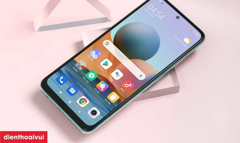 Giới thiệu m&agrave;n h&igrave;nh Redmi Note 10&nbsp;4G