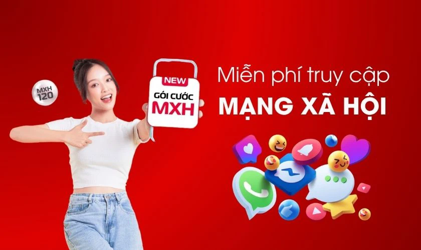 9 gói cước 4G Viettel mạng xã hội rẻ nhất cho sinh viên