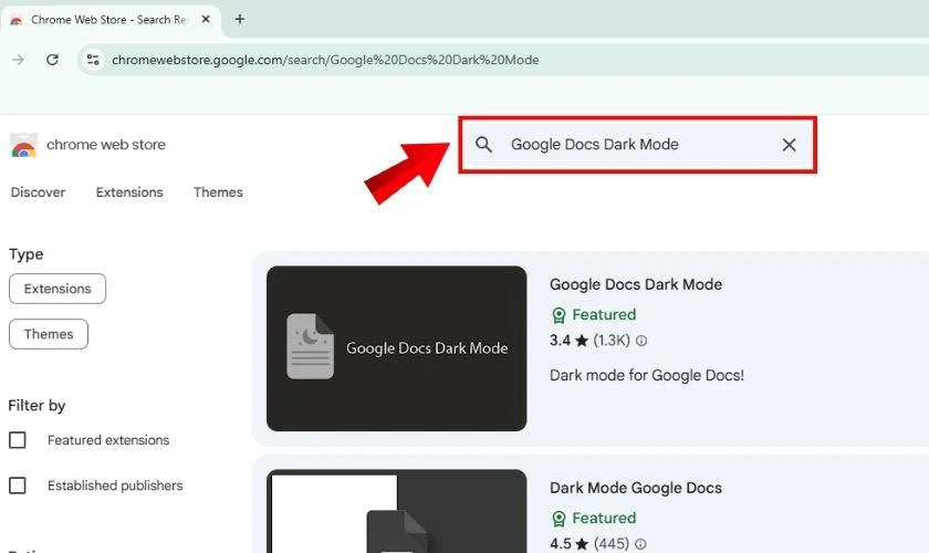 Google Docs Dark Mode là gì
