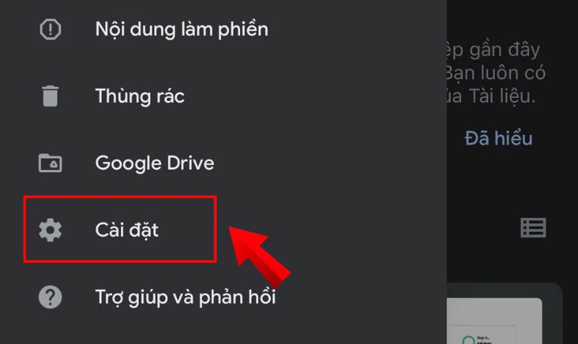 Chọn giao diện