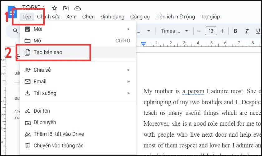 Tạo lưu trữ và sao lưu thông tin trên Google Docs như thế nào