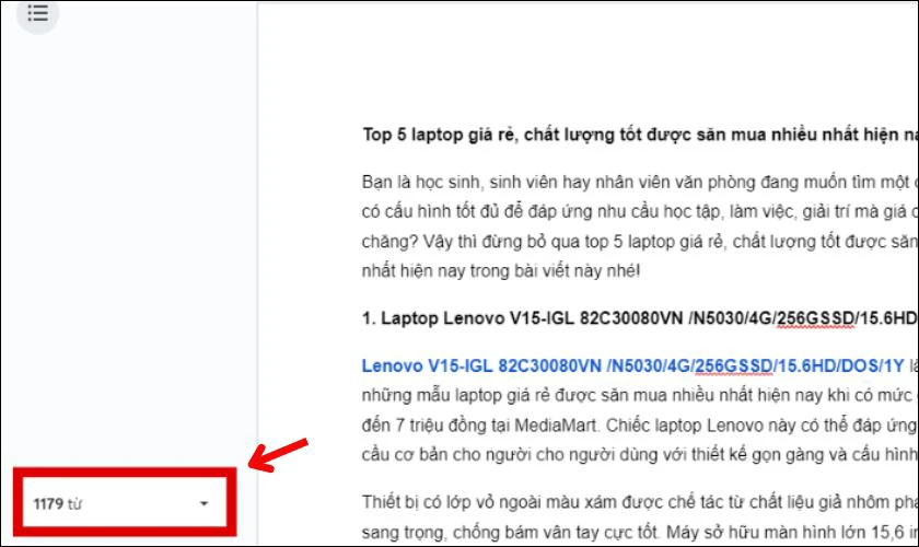 Nhấn OK để quay lại file tài liệu