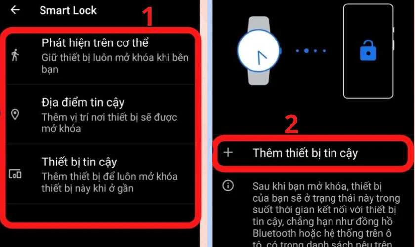 Hướng dẫn cách kích hoạt Google Smart Lock trên máy Android chi tiết