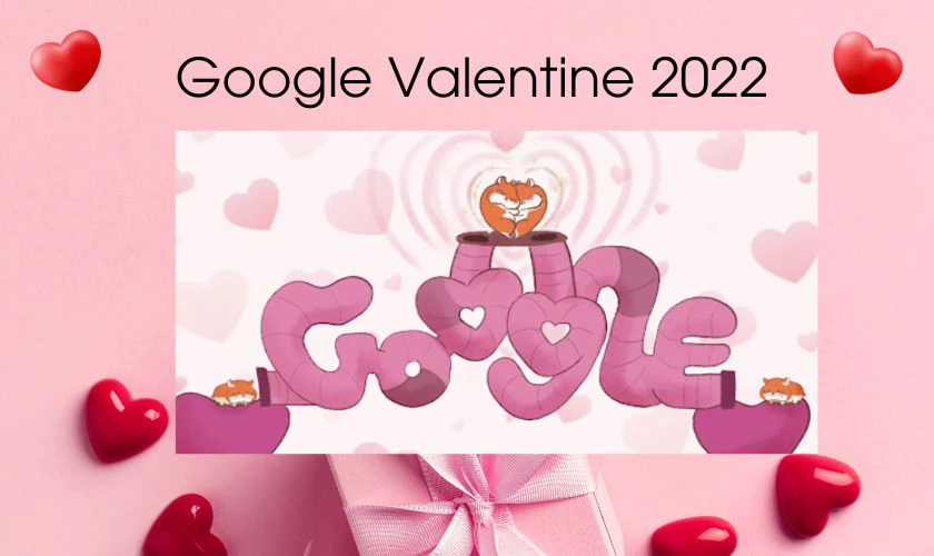 Thông điệp tình yêu ý nghĩa thông qua doodle Valentine