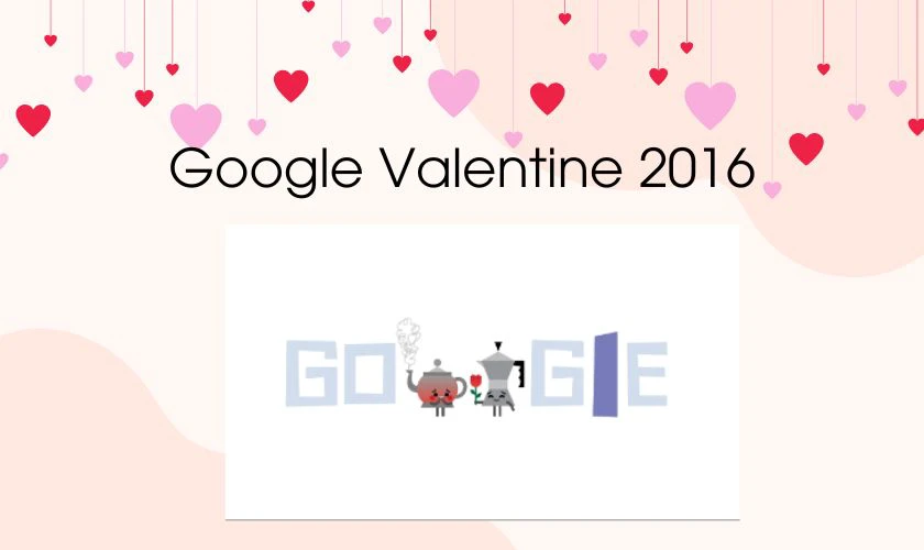 Google Valentine 2016 dễ thương